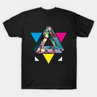 Triangle Abstract Illustration T-Shirt